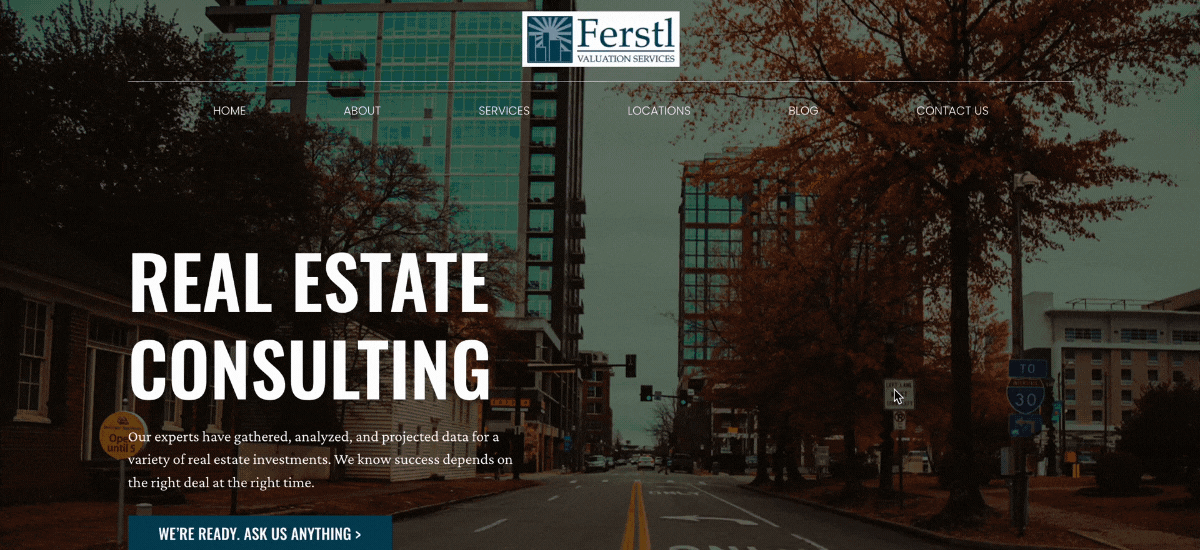 arkansasappraisers.com website homepage