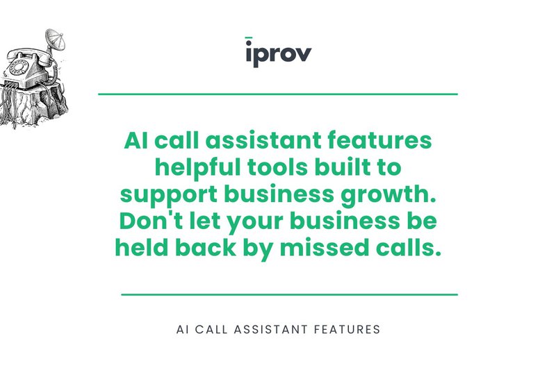 ai call assistant features